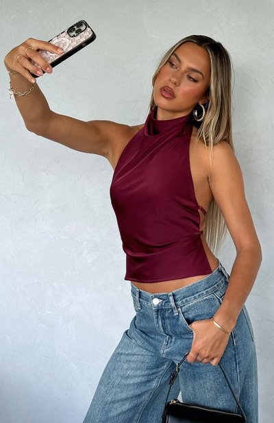 OLIVIA | Glow Halter Top