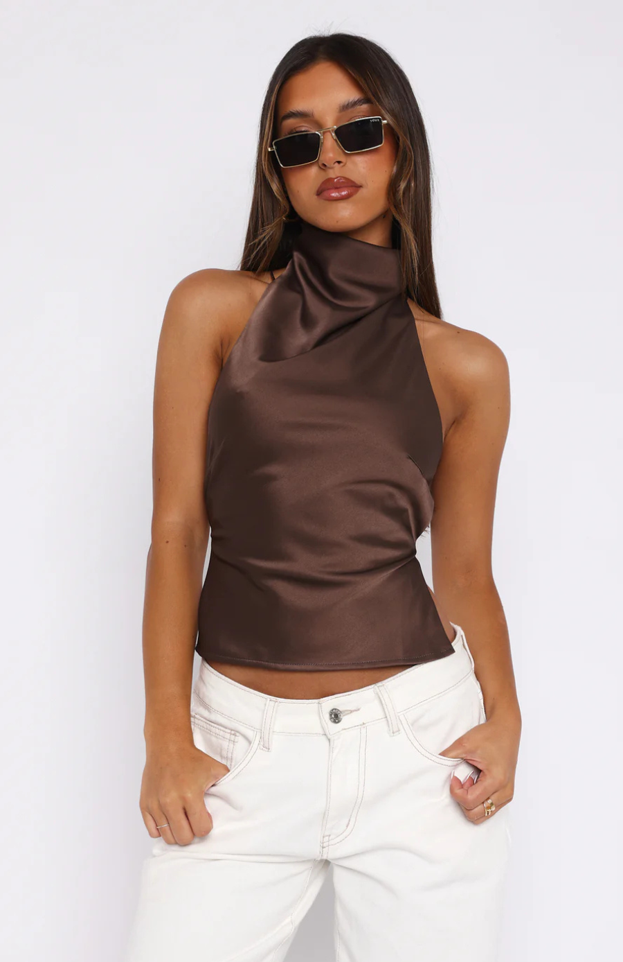OLIVIA | Glow Halter Top