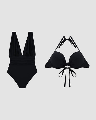 Merida™ | Timeless V-Neck Swimsuit
