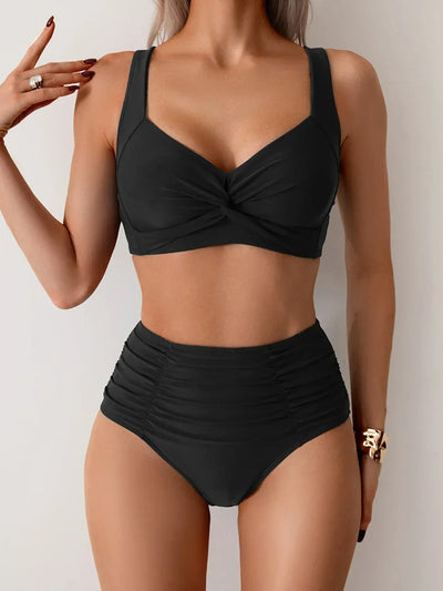 Zoe | Ruffle Bandeau Bikini