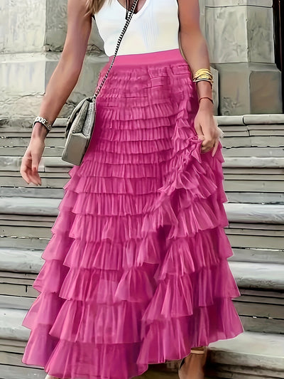 Shanty | Plus Size Colored Skirt